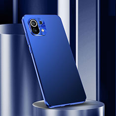 Handyhülle Hülle Luxus Aluminium Metall Tasche M01 für Xiaomi Mi 11 5G Blau