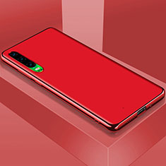 Handyhülle Hülle Luxus Aluminium Metall Tasche T02 für Huawei P30 Rot