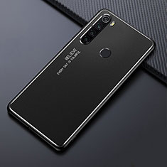 Handyhülle Hülle Luxus Aluminium Metall Tasche T02 für Xiaomi Redmi Note 8T Schwarz