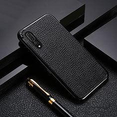 Handyhülle Hülle Luxus Aluminium Metall Tasche T04 für Huawei P20 Pro Schwarz