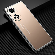 Handyhülle Hülle Luxus Aluminium Metall und Silikon Rahmen Tasche JL2 für Huawei Honor 50 Pro 5G Gold