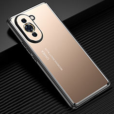 Handyhülle Hülle Luxus Aluminium Metall und Silikon Rahmen Tasche JL2 für Huawei Nova 10 Gold