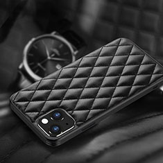 Handyhülle Hülle Luxus Leder Schutzhülle A07 für Apple iPhone 13 Mini Schwarz