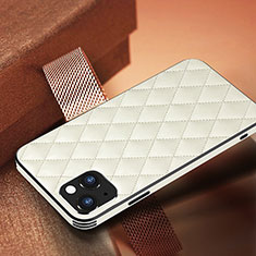 Handyhülle Hülle Luxus Leder Schutzhülle A07 für Apple iPhone 13 Weiß