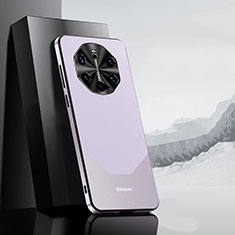 Handyhülle Hülle Luxus Leder Schutzhülle AT1 für Huawei Mate 40 RS Violett
