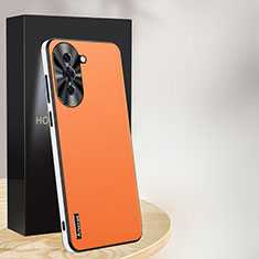 Handyhülle Hülle Luxus Leder Schutzhülle AT1 für Huawei Nova 10 Pro Orange