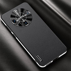 Handyhülle Hülle Luxus Leder Schutzhülle AT2 für Huawei Mate 60 Pro+ Plus Schwarz