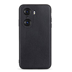 Handyhülle Hülle Luxus Leder Schutzhülle B01H für Huawei Honor 60 Pro 5G Schwarz