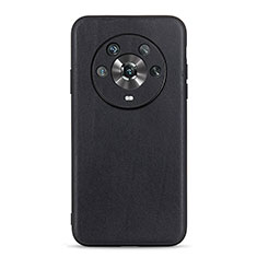 Handyhülle Hülle Luxus Leder Schutzhülle B01H für Huawei Honor Magic4 5G Schwarz