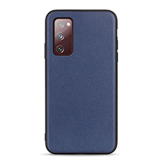 Handyhülle Hülle Luxus Leder Schutzhülle B01H für Samsung Galaxy S20 Lite 5G Blau