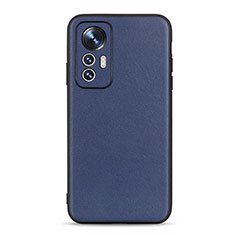 Handyhülle Hülle Luxus Leder Schutzhülle B01H für Xiaomi Mi 12X 5G Blau