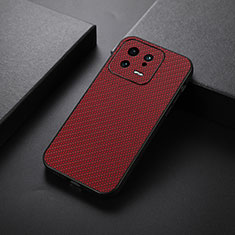 Handyhülle Hülle Luxus Leder Schutzhülle B01H für Xiaomi Mi 13 5G Rot
