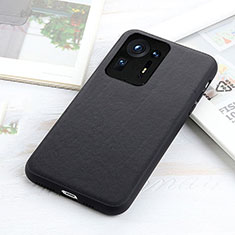 Handyhülle Hülle Luxus Leder Schutzhülle B01H für Xiaomi Mi Mix 4 5G Schwarz