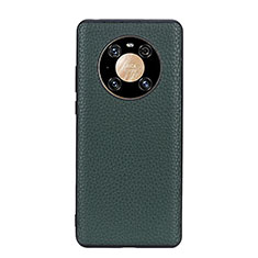 Handyhülle Hülle Luxus Leder Schutzhülle B02H für Huawei Mate 40 Grün