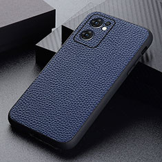 Handyhülle Hülle Luxus Leder Schutzhülle B02H für OnePlus Nord CE 2 5G Blau