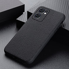 Handyhülle Hülle Luxus Leder Schutzhülle B02H für OnePlus Nord CE 2 5G Schwarz