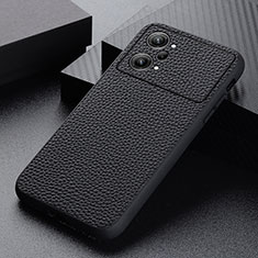 Handyhülle Hülle Luxus Leder Schutzhülle B02H für Oppo K10 Pro 5G Schwarz