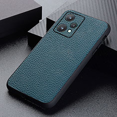 Handyhülle Hülle Luxus Leder Schutzhülle B02H für Realme 9 Pro 5G Grün