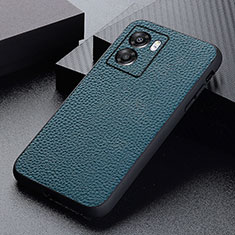 Handyhülle Hülle Luxus Leder Schutzhülle B02H für Realme V23 5G Grün