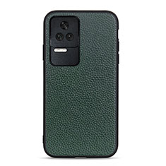 Handyhülle Hülle Luxus Leder Schutzhülle B02H für Xiaomi Redmi K50 Pro 5G Grün