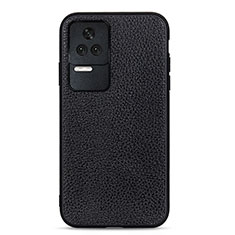 Handyhülle Hülle Luxus Leder Schutzhülle B02H für Xiaomi Redmi K50 Pro 5G Schwarz