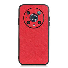 Handyhülle Hülle Luxus Leder Schutzhülle B03H für Huawei Honor Magic4 Pro 5G Rot