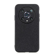 Handyhülle Hülle Luxus Leder Schutzhülle B03H für Huawei Honor Magic4 Pro 5G Schwarz