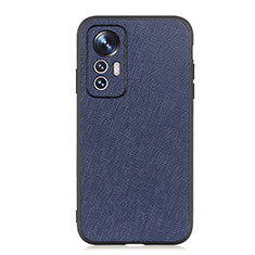 Handyhülle Hülle Luxus Leder Schutzhülle B03H für Xiaomi Mi 12 5G Blau