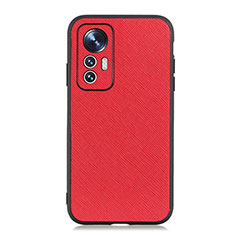 Handyhülle Hülle Luxus Leder Schutzhülle B03H für Xiaomi Mi 12X 5G Rot