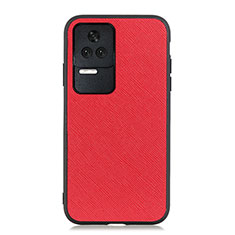 Handyhülle Hülle Luxus Leder Schutzhülle B03H für Xiaomi Redmi K40S 5G Rot