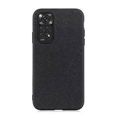 Handyhülle Hülle Luxus Leder Schutzhülle B03H für Xiaomi Redmi Note 11S 4G Schwarz