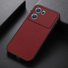 Handyhülle Hülle Luxus Leder Schutzhülle B05H für Oppo K10 5G Rot