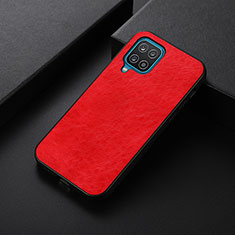Handyhülle Hülle Luxus Leder Schutzhülle B05H für Samsung Galaxy A12 5G Rot