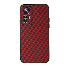 Handyhülle Hülle Luxus Leder Schutzhülle B05H für Xiaomi Mi 12 Pro 5G Rot