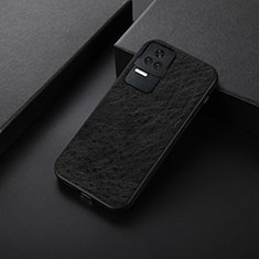 Handyhülle Hülle Luxus Leder Schutzhülle B05H für Xiaomi Poco F4 5G Schwarz