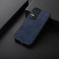 Handyhülle Hülle Luxus Leder Schutzhülle B05H für Xiaomi Redmi K40S 5G Blau