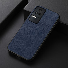 Handyhülle Hülle Luxus Leder Schutzhülle B05H für Xiaomi Redmi K50 5G Blau