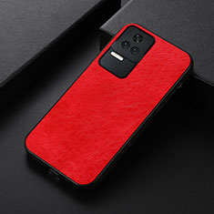 Handyhülle Hülle Luxus Leder Schutzhülle B05H für Xiaomi Redmi K50 5G Rot