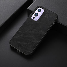 Handyhülle Hülle Luxus Leder Schutzhülle B06H für OnePlus 9 5G Schwarz