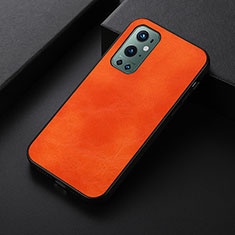 Handyhülle Hülle Luxus Leder Schutzhülle B06H für OnePlus 9 Pro 5G Orange