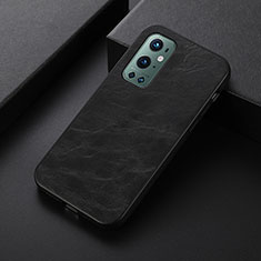 Handyhülle Hülle Luxus Leder Schutzhülle B06H für OnePlus 9 Pro 5G Schwarz