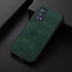 Handyhülle Hülle Luxus Leder Schutzhülle B06H für Oppo Reno6 Pro+ Plus 5G Grün