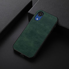 Handyhülle Hülle Luxus Leder Schutzhülle B06H für Samsung Galaxy A03 Core Grün