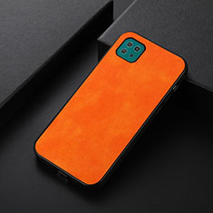 Handyhülle Hülle Luxus Leder Schutzhülle B06H für Samsung Galaxy A22s 5G Orange