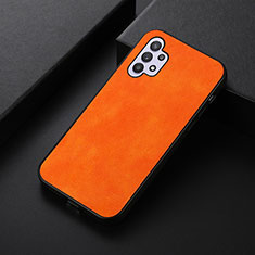 Handyhülle Hülle Luxus Leder Schutzhülle B06H für Samsung Galaxy M32 5G Orange