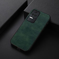 Handyhülle Hülle Luxus Leder Schutzhülle B06H für Xiaomi Poco F4 5G Grün