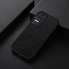 Handyhülle Hülle Luxus Leder Schutzhülle B06H für Xiaomi Poco F4 5G Schwarz