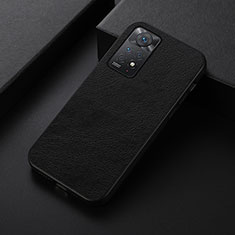 Handyhülle Hülle Luxus Leder Schutzhülle B06H für Xiaomi Redmi Note 12 Pro 4G Schwarz