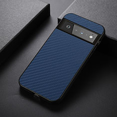 Handyhülle Hülle Luxus Leder Schutzhülle B07H für Google Pixel 6 Pro 5G Blau