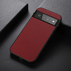 Handyhülle Hülle Luxus Leder Schutzhülle B07H für Google Pixel 6 Pro 5G Rot
